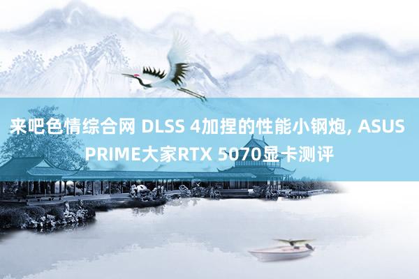 来吧色情综合网 DLSS 4加捏的性能小钢炮， ASUS PRIME大家RTX 5070显卡测评